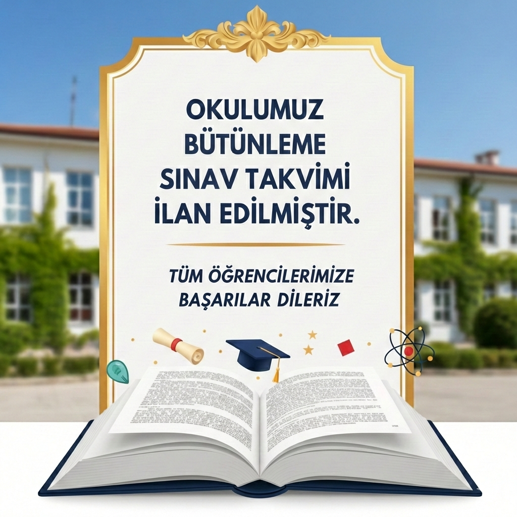 2025-2026 Güz Dönemi Bütünleme Sınav Takvimi İlan Edildi